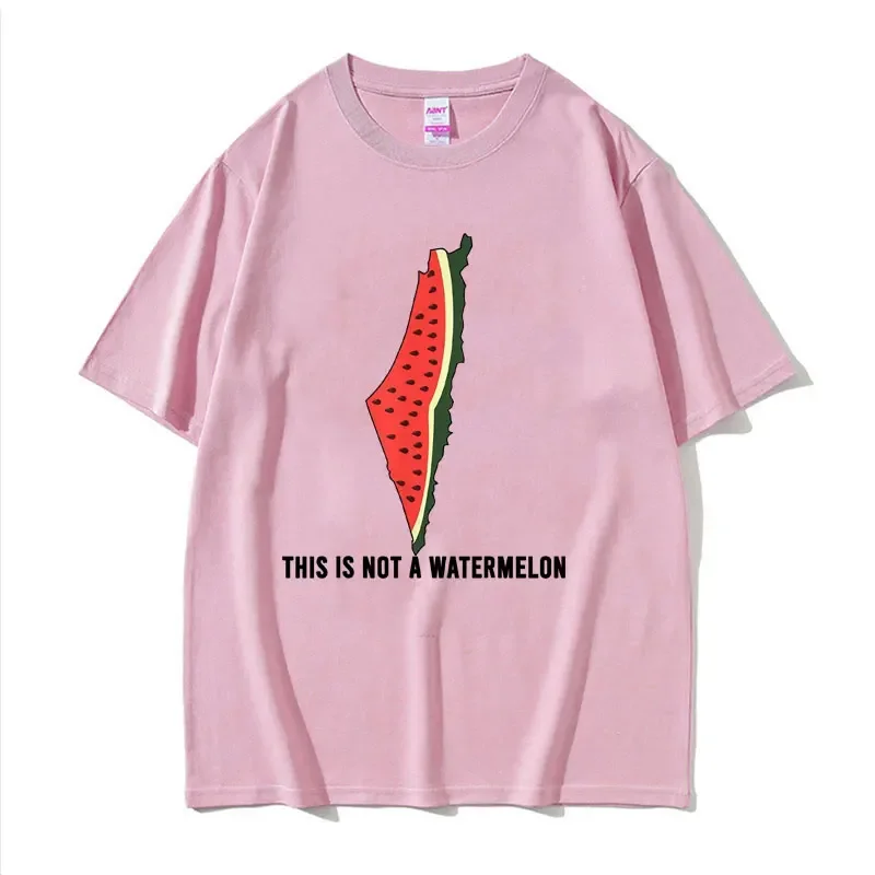 Funny This Is Not A Watermelon Meme Graphic T Shirt for Men Women's Retro Short Sleeve T Shirts High Quality 100% Cotton T-shirt