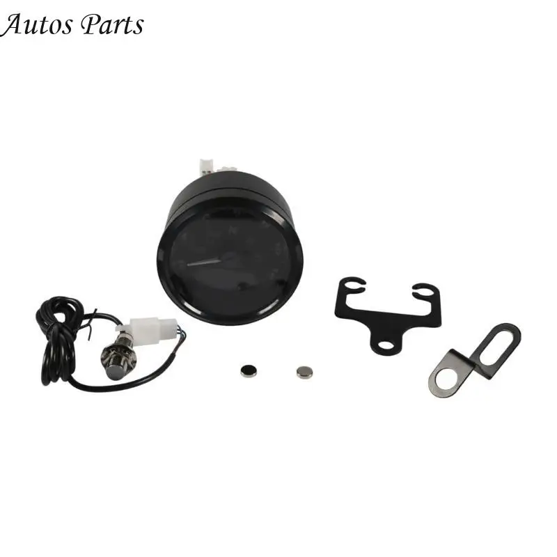 

57BA Universal Motorcycle Speedometer LED Light Odometer Speed Meter Motorbike Gauge