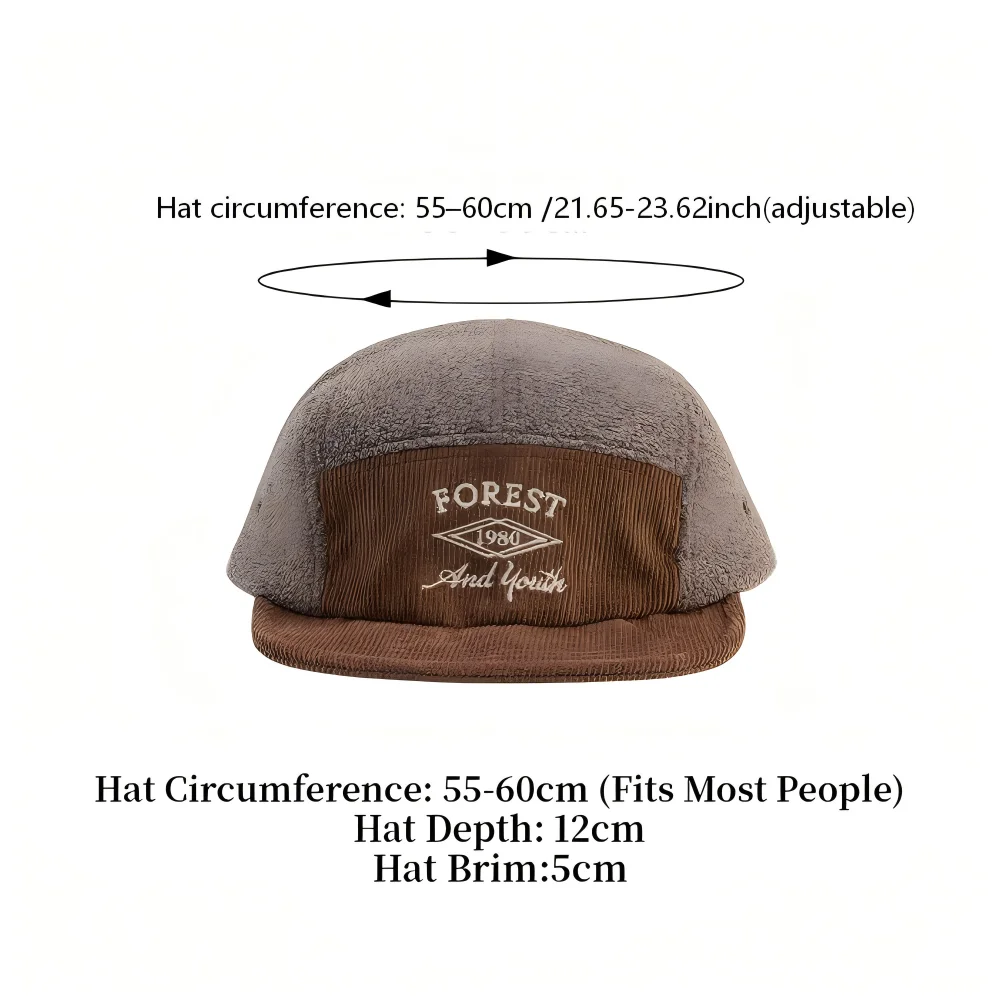 Niche Amerikaanse Vintage Cord - Corduroy Cap 5 Panel recensie en prijs
