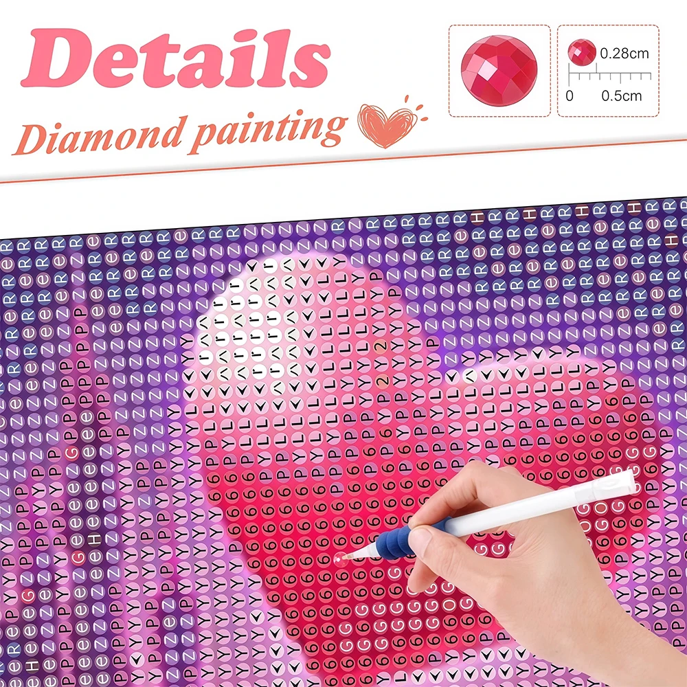 EverShine Moon Diamond Painting Seaside Craft Kit Mosaic Scenery Diamond Art Round Drill Embroidery Waterfall DIY Handmade Gift