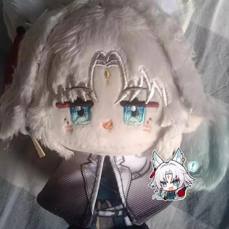 12Cm Anime Game Genshin Impact Feixiao Kawaii Cosplay Dango Pluche Gevulde Pop Sleutelhanger Mini Knuffels Rugzak Hangers Speelgoed Gift