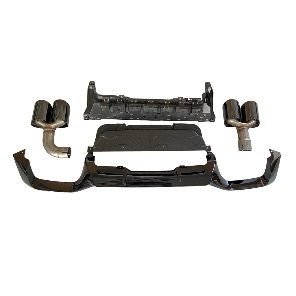 

Upgrade X4M Rear Diffuser With Exhaust Tips for X4 G02 LCI Rear Bumper Lip