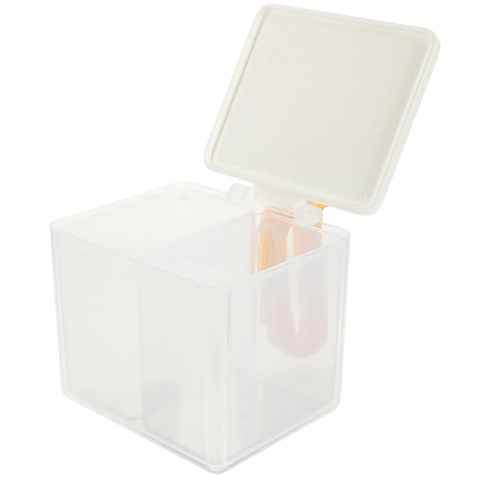 

Cotton Swabs Dispenser Case Separate Box Storage Vanity ganizer Container Holder Dustproof Waterproof Bathroom Desk Accessories
