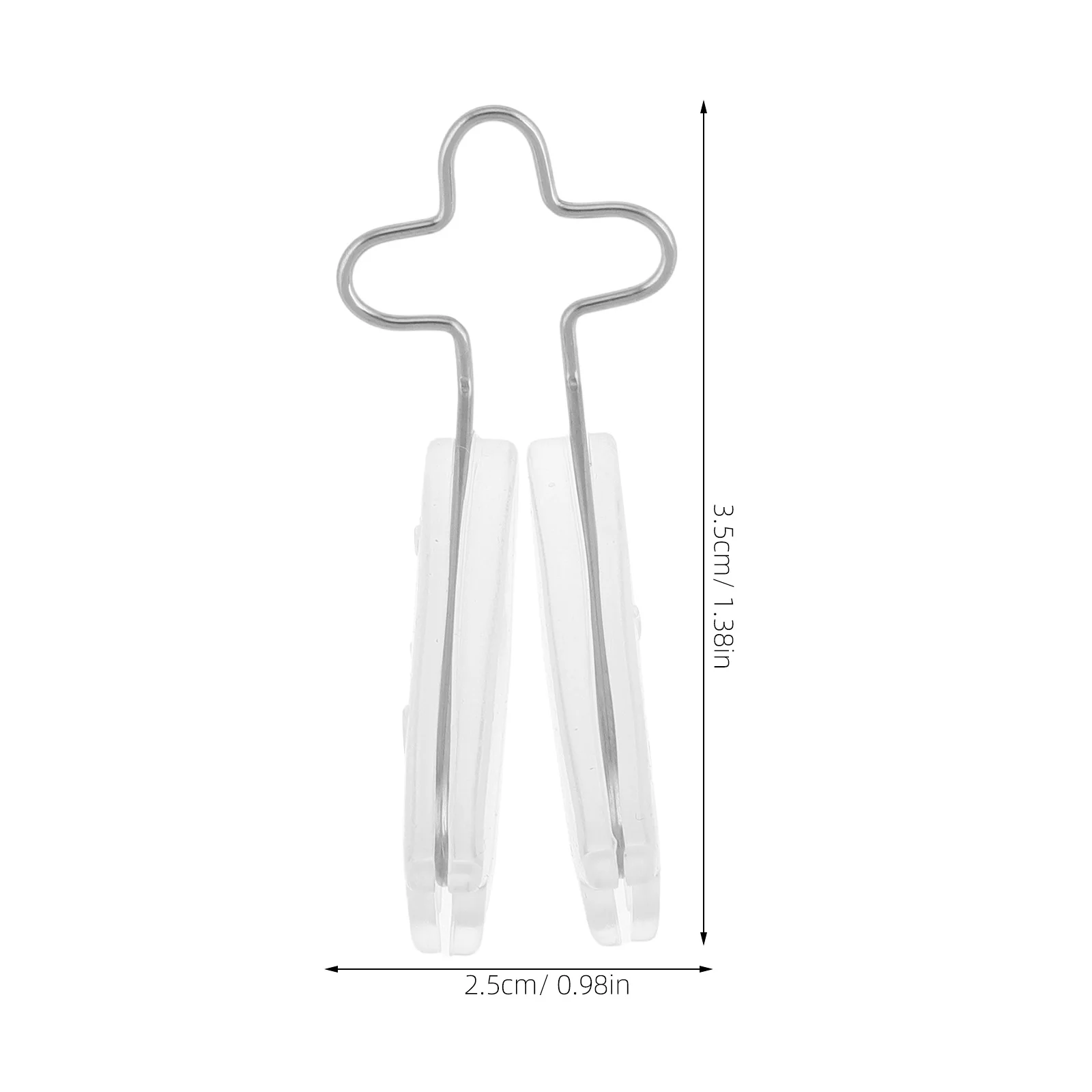 Clip de mise en forme du nez réglable en Silicone Transparent pour femmes, outil de beauté, Support de levage amincissant