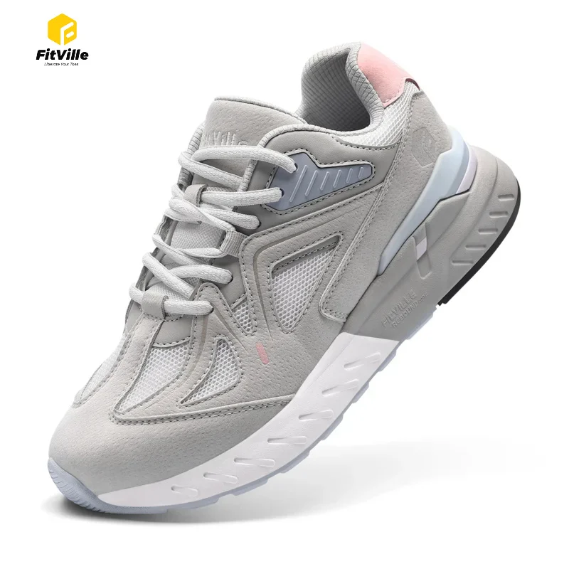 Fittington Women'S Road Running Shoes 2E Wide Width Outdoor Sneakers Women'S Training Jogging Shoe  Lightweight For Swollen Feet