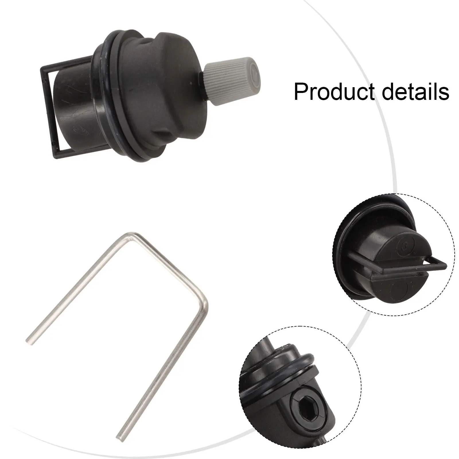 Water Pump Exhaust Valve with Automatic Air Vent for Wall Mounted Boiler to Maintain Air Release and System Stability