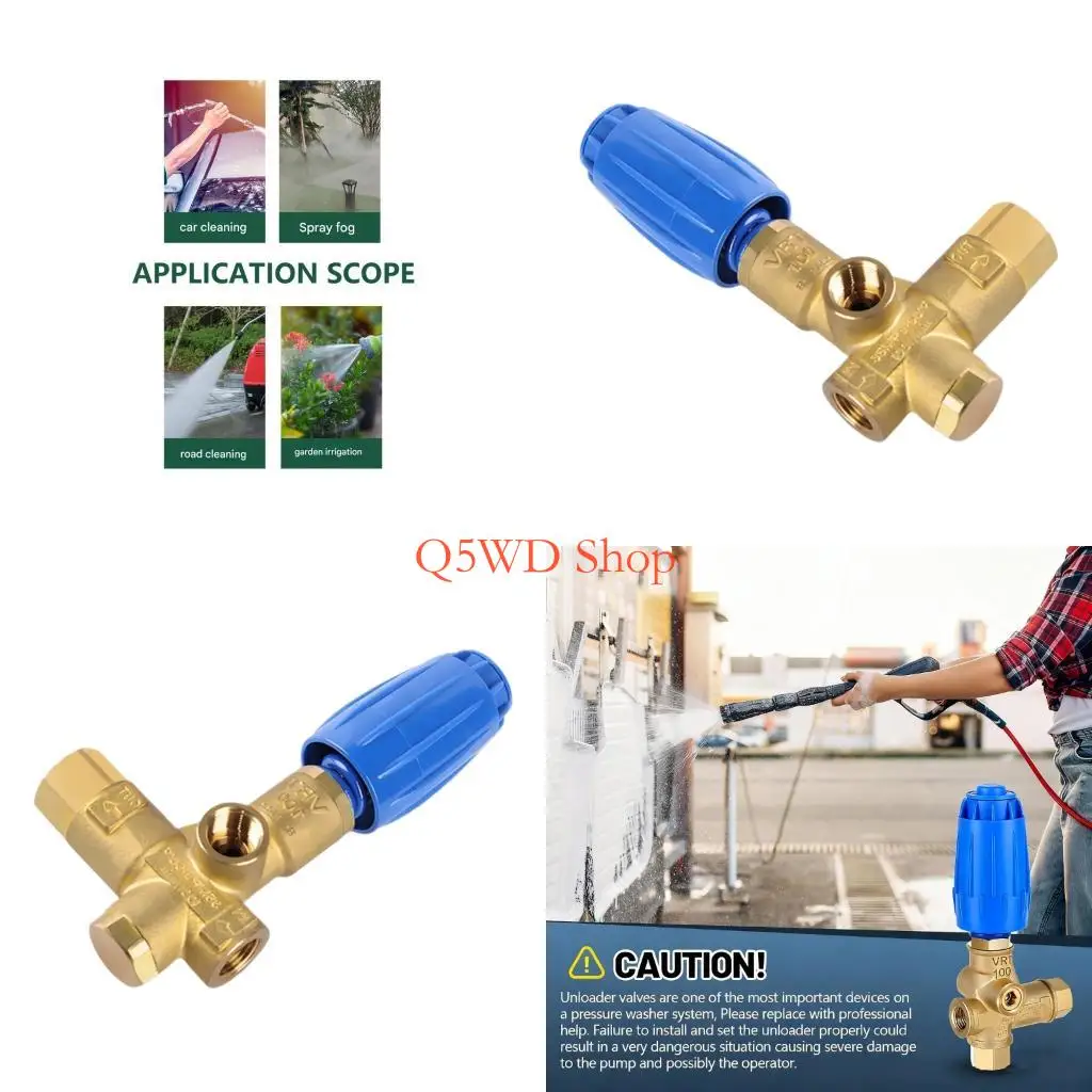 

Q5WD Efficient Pressure Adjustment Device 207mm Size Pressure Regulator for AR Pumps