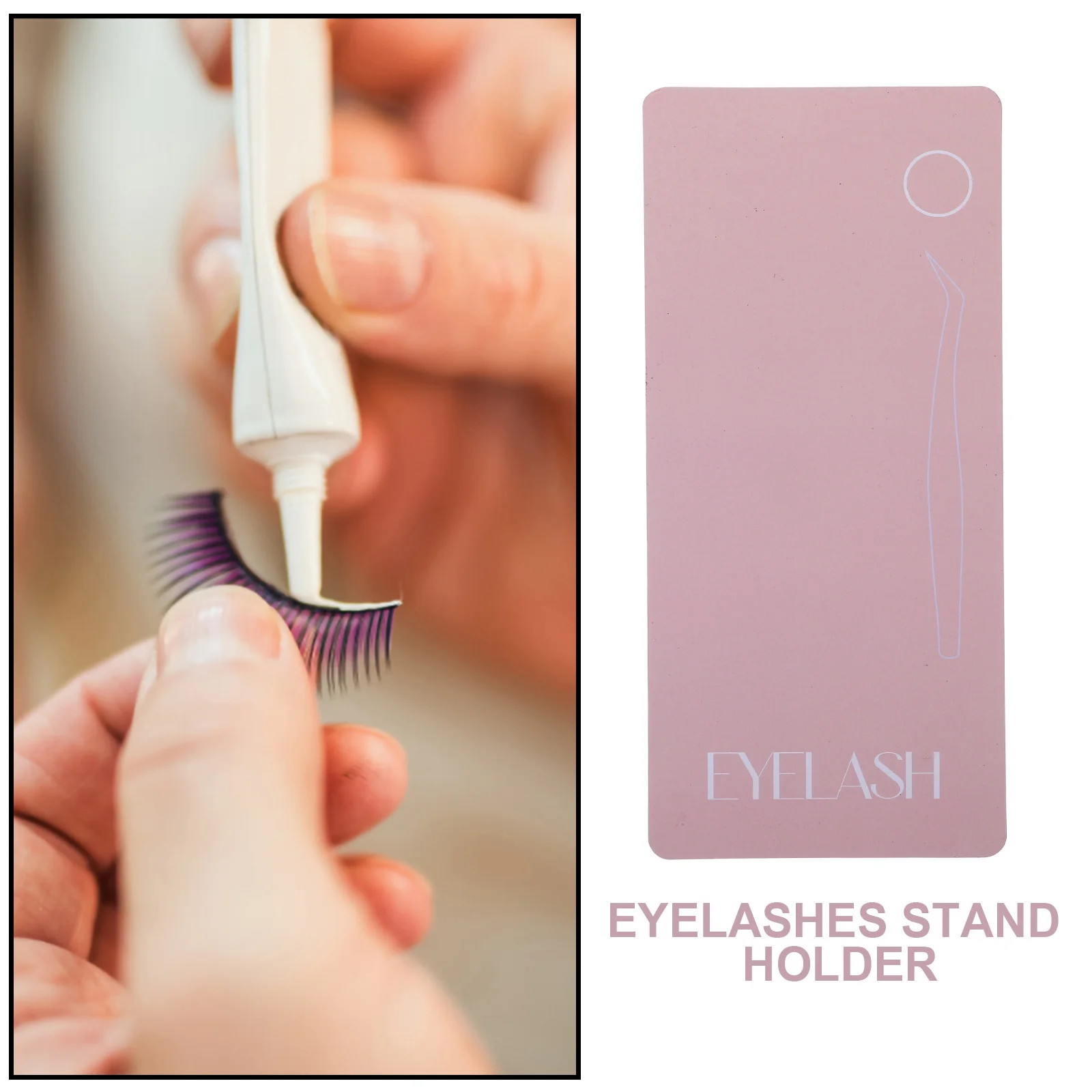علبة تمديد الرموش المغناطيسية، منصة مطاطية ناعمة لتطبيق الرموش الفعالة، مريحة ومناسبة للسفر، وصديقة للجمال #6