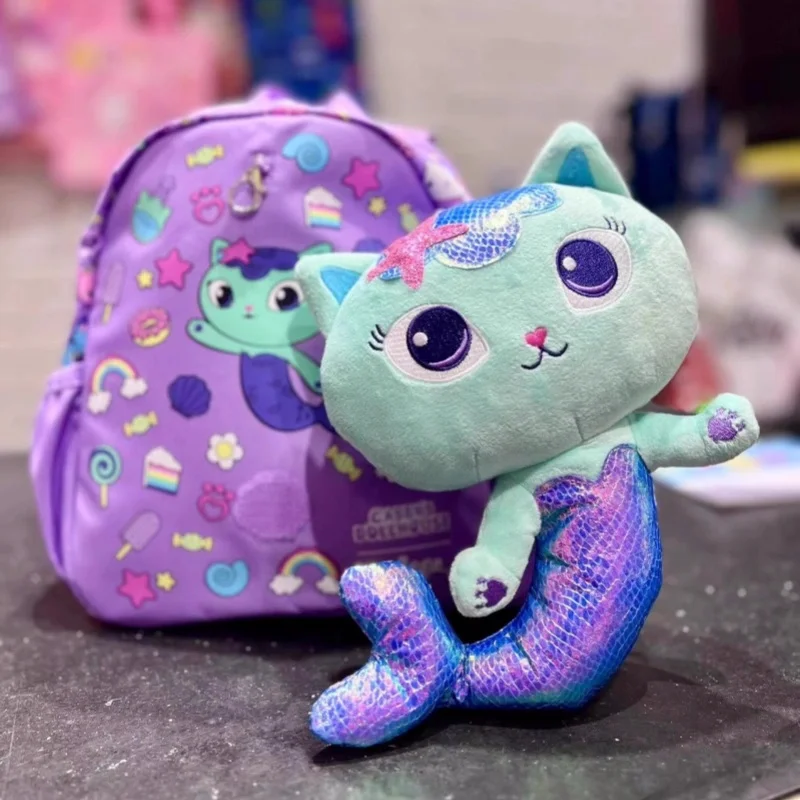 New Australia Smiggle Schoolbag Mermaid Children'S School Bag Cartoon Anime Backpack Meal Bag Lunch Box Water Cup Children Gift