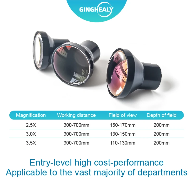 Medical Loupes Magnifier Includes Light Source 30-70cm Long Working Pupil Distance Customization Custom Prescription Lenses