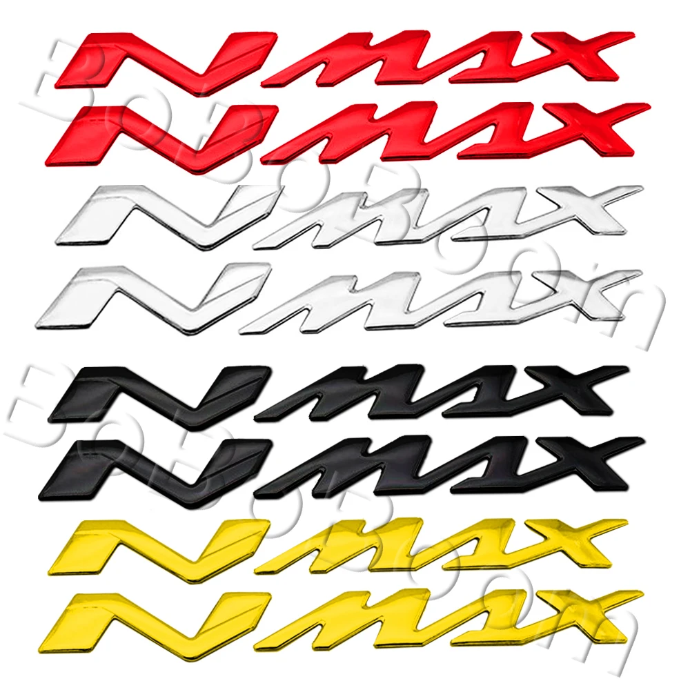 For Nmax125 Nmax150 Nmax155 Nmax160 cc Abs 3D Motorcycle Sticker Scooter Emblem Badge Logo Decal Accessories Waterproof