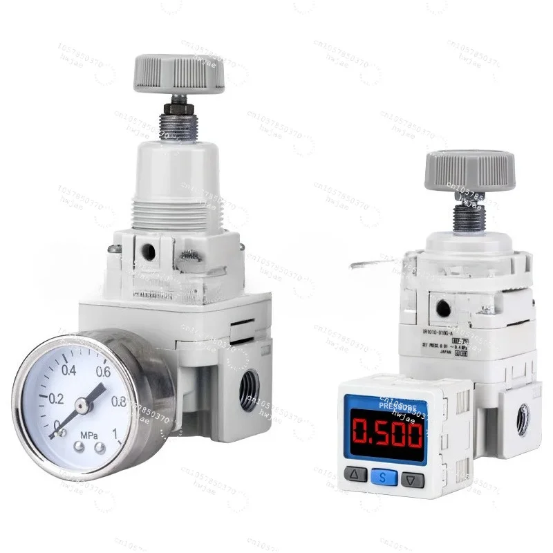 IR1000-01 Precision Pressure Regulator IR 2010-02 Pressure Reducing Valve Adjustable IR3000 Pneumatic Flow Regulator