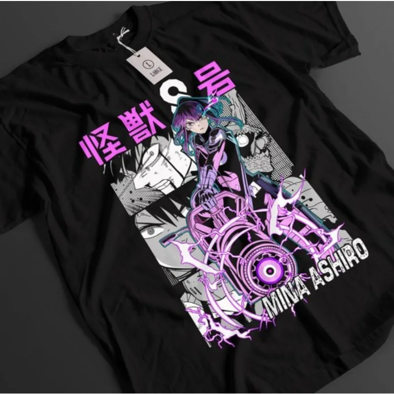 Kaiju N 8 Shirt Kafka Tshirt Mina Ashiro T-Shirt Reno Kikoru Top Isao Anime Tee