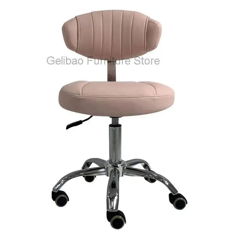 

Chair Professional Hairdressing Office Barber Foldable Massage Furniture for Spa and Beauty Silla Con Ruedas Tabourets De Bar