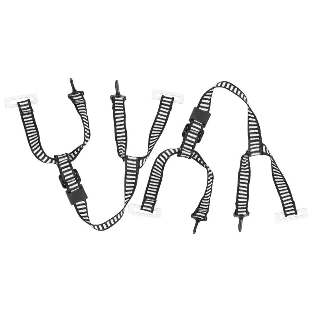 

2Pcs Safety Chin Strap Y-Shaped Hard Hat Strap Expandable Adjustable Four-Point Suspension Attachment Breathable Hardhat