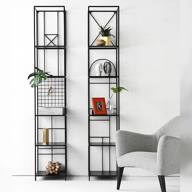 

Window display rack, office partition wall shelf, shelf, simple bookshelf art shelf creativity