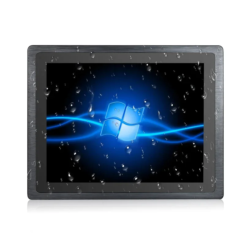 17 Inch Embedded Industrial Capacitive Touch Screen All in One Computer Panel PC with VGA/RS232/RS485/WIFI