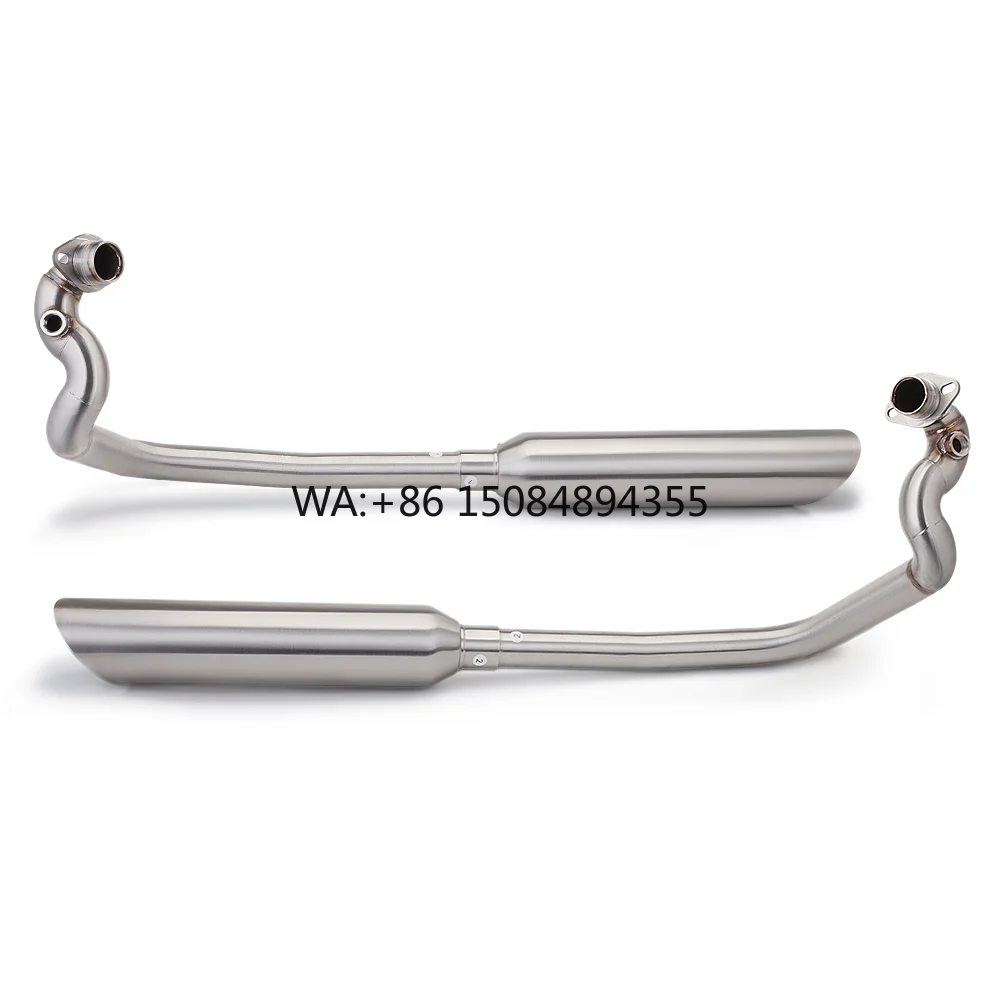 

Hanway YP500 Original Aftermarket Performance Exhaust System Double Line Racing Position New Motorcycle Parts Accessories