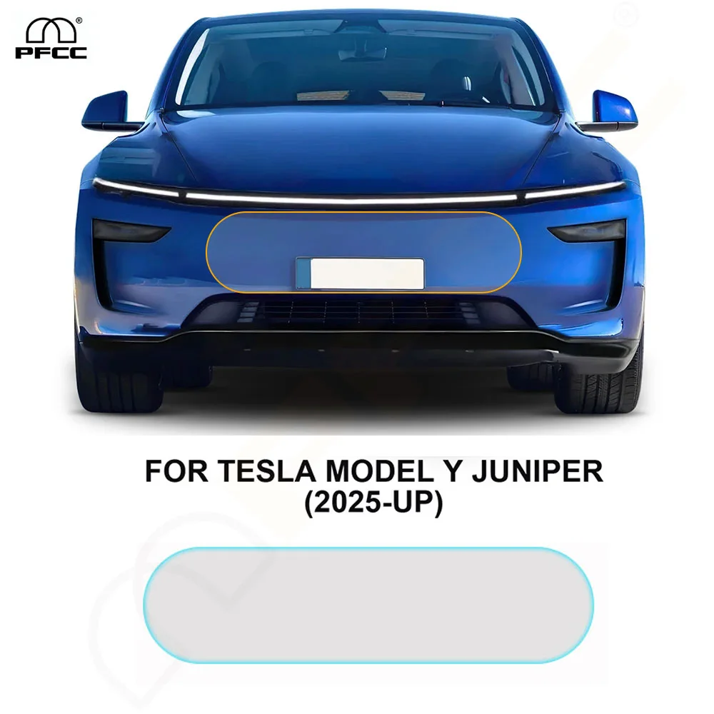 

Front Bumper Headlight Rearview A B Pillows Door Handles For Tesla Model Y Juniper 2025 2026 TPU Paint Protection Film Clear PPF