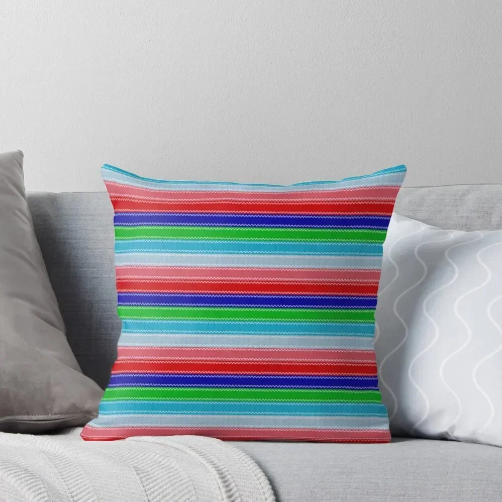 chucky striped chucky doll pattern halloween special rainbow patterns Throw Pillow Christmas Pillowcase luxury covers pillow