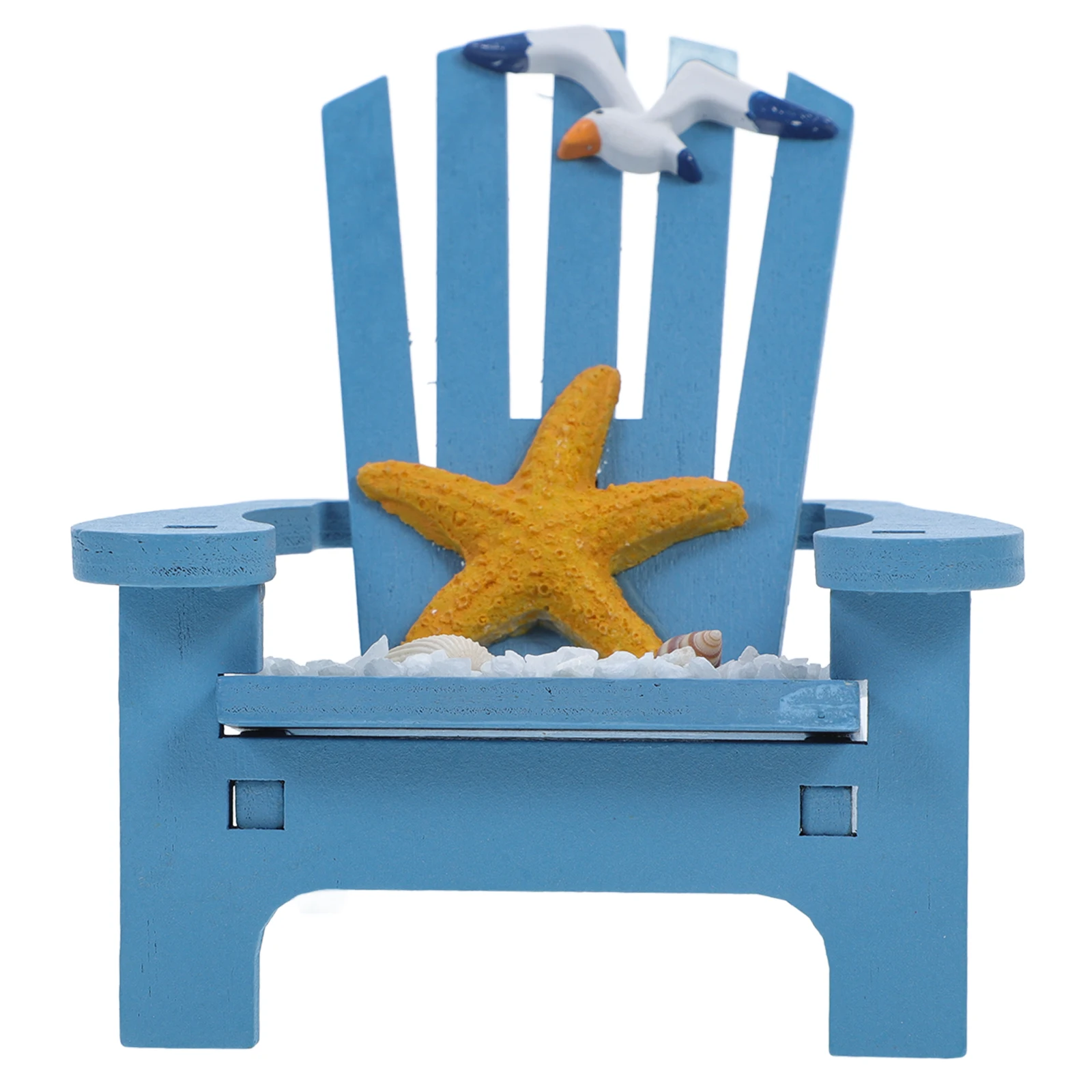 

Miniature Nautical Beach Chair Decoration Small Size Lightweight Mini Beach Chair Model Home Decor Mini House Ornament