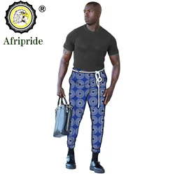 Pantalones con estampado africano Dashiki para hombre, ropa de moda Africana Bazin Riche, ropa de talla grande, ajuste Delgado, S2011004