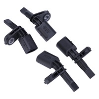 4Pcs ABS Sensor Anti-lock Brake System Speed Sensor Front Rear Wheels for VW T5 T6 Bus Transporter Multivan 7H0927803 7H0927804