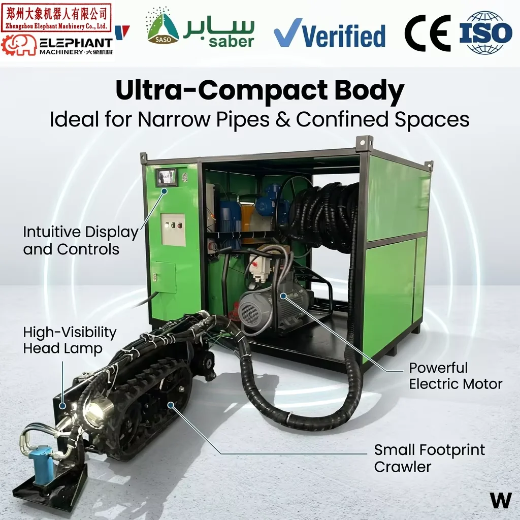 Explosion-proof Oil Tank Sludge Removal Robot Industrial Sedimentation Tank Cleaning System with Hydraulic Driven Auger