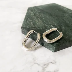 Prevent Allergy Authentic 925 Sterling Silver Earrings Women Trendy Jewelry Vintage Minimalist Party Accessories Wedding Gift