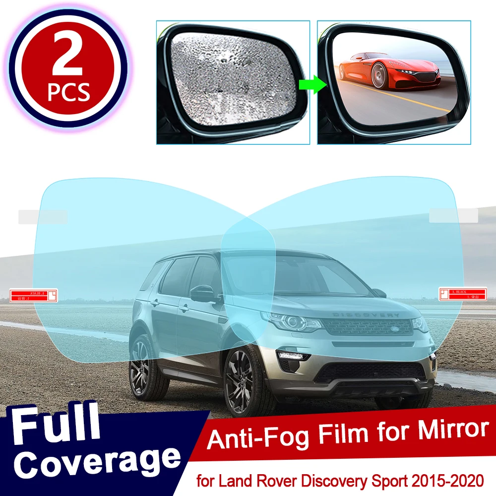 

for Land Rover Discovery Sport 2015~2020 Full Cover Anti Fog Film Rearview Mirror Accessories Waterproof Rainproof Car Sticker