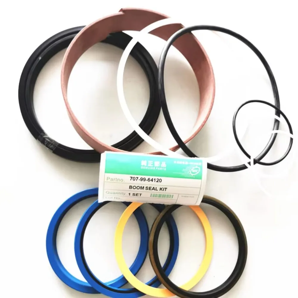 

XOJOX 707-99-64520 Комплект уплотнений цилиндра сброса гидравлического цилиндра TILT и шага цилиндра для WA380-3 WA350-3A WD600-1Колесная погрузка