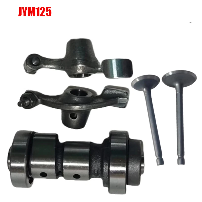 Juego de balancines de válvulas/árbol de levas para motocicleta Jianshe Yamaha JYM125-2-3 YBR125/E/ED/K/G JS125
