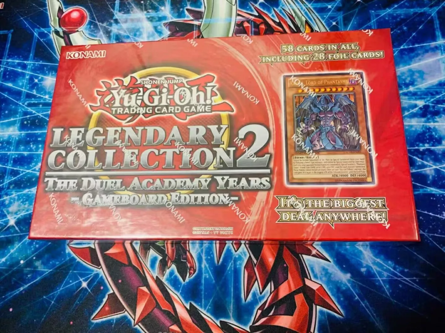 Yugioh KONAMI Duel Monsters TCG Legendary Collection 2 The Duel Academy Years LC02 English Collection Sealed Booster Box