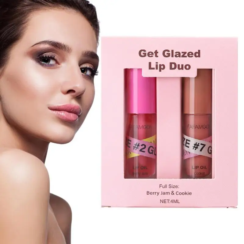 Aceite de labios hidratante de gelatina de cristal, brillo de labios hinchable, maquillaje Sexy, brillo de labios regordeta, aceite tintado, productos para el cuidado de los labios