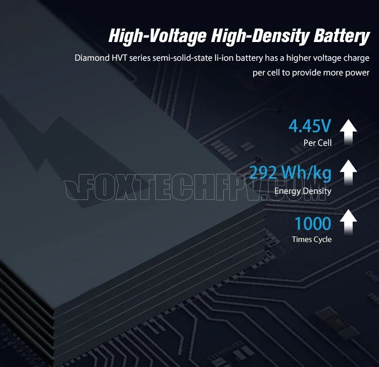 Custom Diamond HVT 12S 15C 47.4V 3128Wh 67000mAh 67Ah แบตเตอรี่ Li ion กึ่งแข็ง