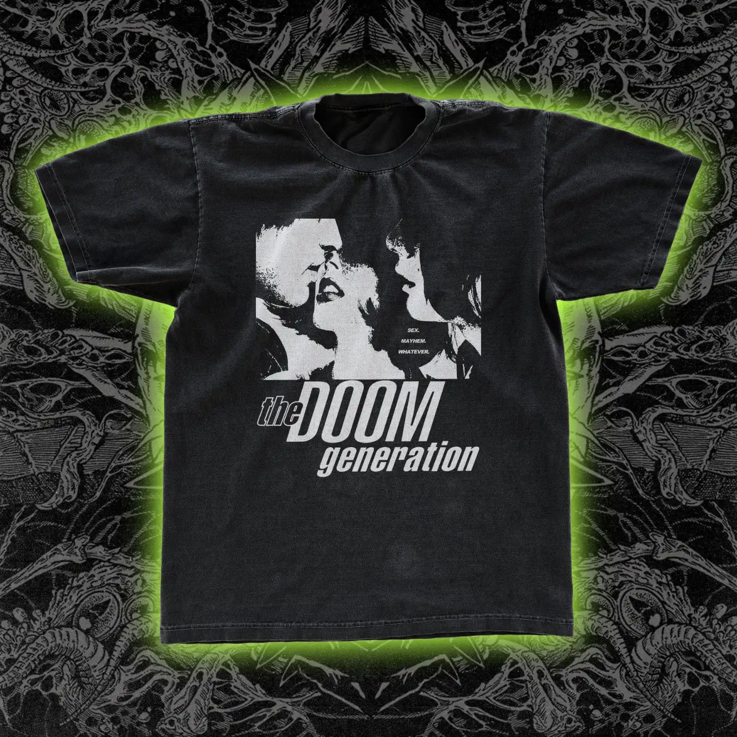 Doom Generation Film Graphic T-Shirt Cotton Men Women Streetwear Tee