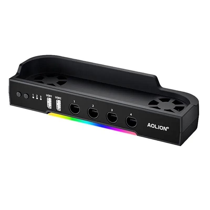 aolion-switch-2用冷却ファン-高速ngc冷却デュアルファン-rgbヒートシンクドック-switch-2アクセサリー