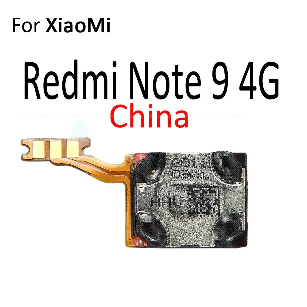 Front Top Earpiece Ear Sound Speaker Receiver Flex Cable For Xiaomi Redmi Note 9T 9S 9 10T 10S 10 Pro Max 4G 5G Global