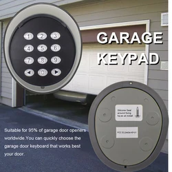433MHz Door Gate Lock Access Control Wireless Keypad Password Switch Kit For Gate Door MOTOR Access Remote Control And Receiver