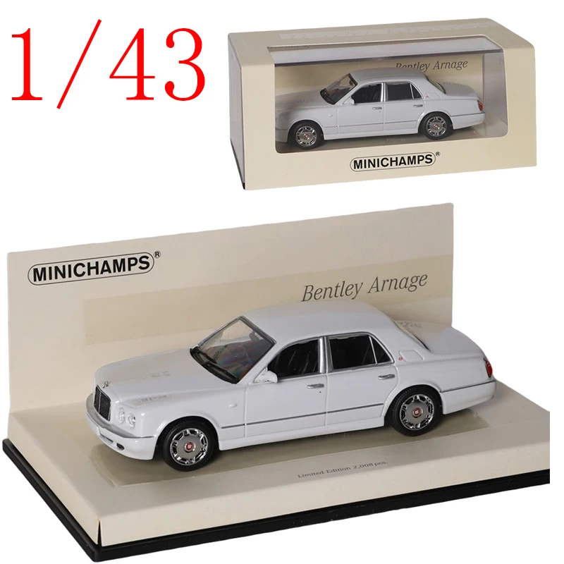 

Minichamps Diecast 1/43 Bentley Arnage 2005 Alloy Model Cars Collectible Play Vehicles