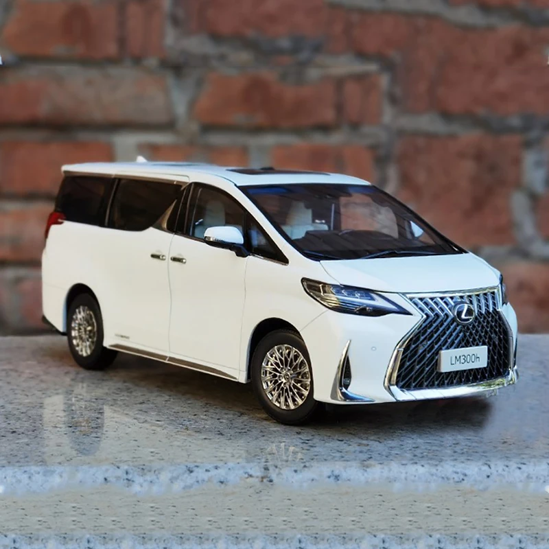 

1:18 Scale Lexus LM300H Commercial Vehicle MVP Simulation Car Model Collection Ornament Souvenir Die Casting Toys