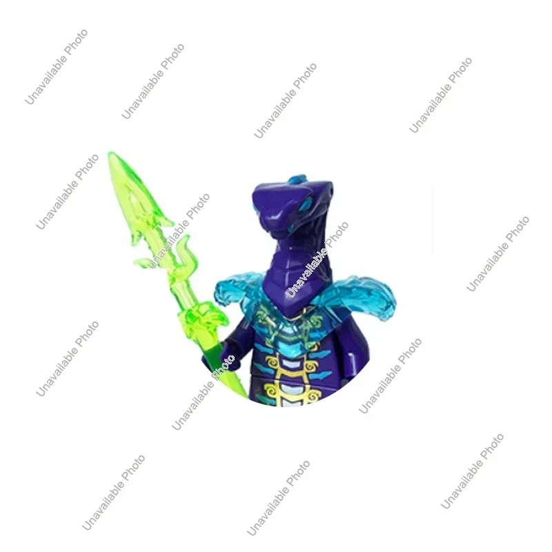 Ninja Films Figuren Garmadon Masters Snake Acidicus Jay Zane Kai Lloyd Char Aspheera Violet Pythor Slangen Bouwstenen Speelgoed - afbeelding 1