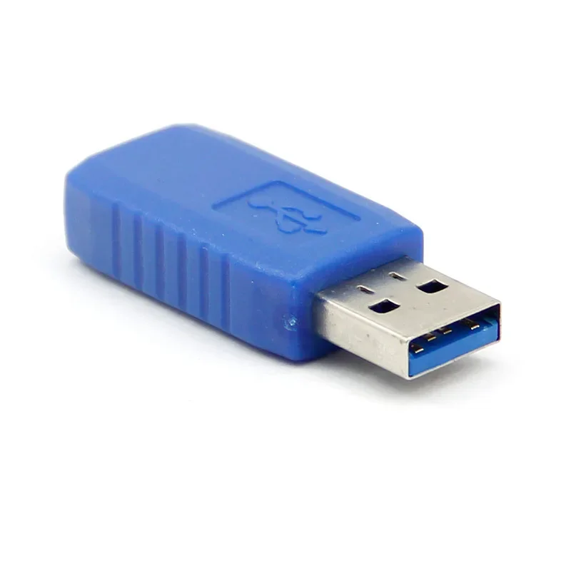 Chuẩn Kết Nối USB 3.0 Mở Rộng Loại Một Nam Đến Nữ Adapter USB3.0 Sáng Đến AF Khớp Nối Bộ Chuyển Đổi Cho Laptop xanh Dương