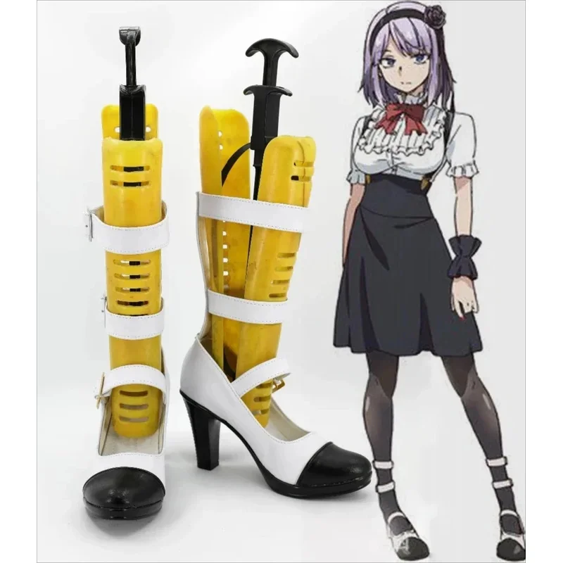 

DY20Anime Shidare Hotaru Cosplay Shoes Dagashi Kashi Hotaru Shidare Role Same Boots Halloween For Women Men Shoes Props Accessor