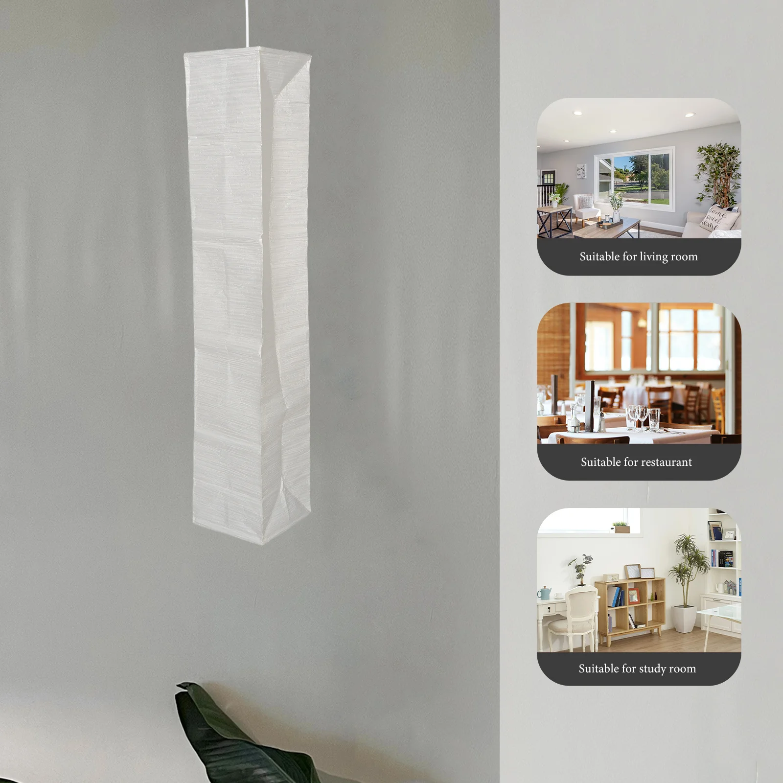 

Paper Floor Lamp Shade: Modern Foldable Replacement Cover For Living Room Bedroom Office Soft Light Diffusing Lighting