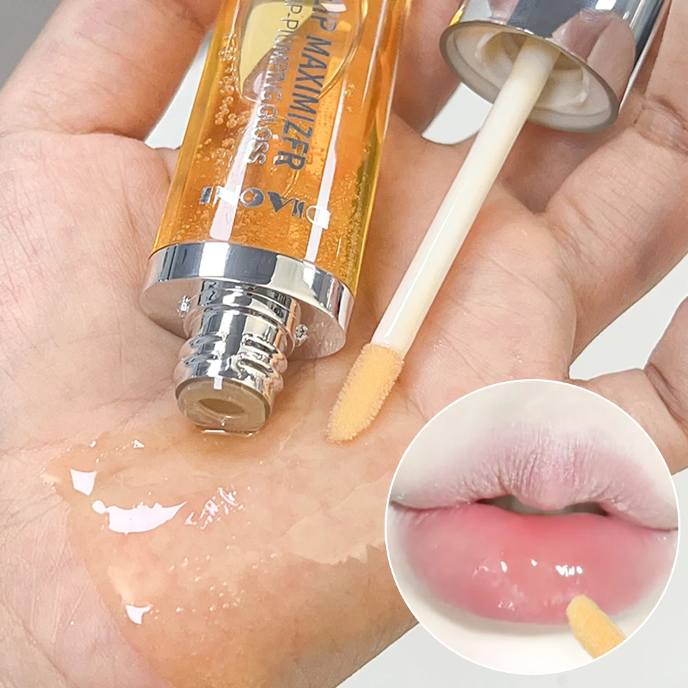 Aceite hidratante para labios, cristal de cristal, brillo de labios, gelatina hidratante, duradero, tinte de labios, cuidado, Cosméticos de maquillaje impermeables