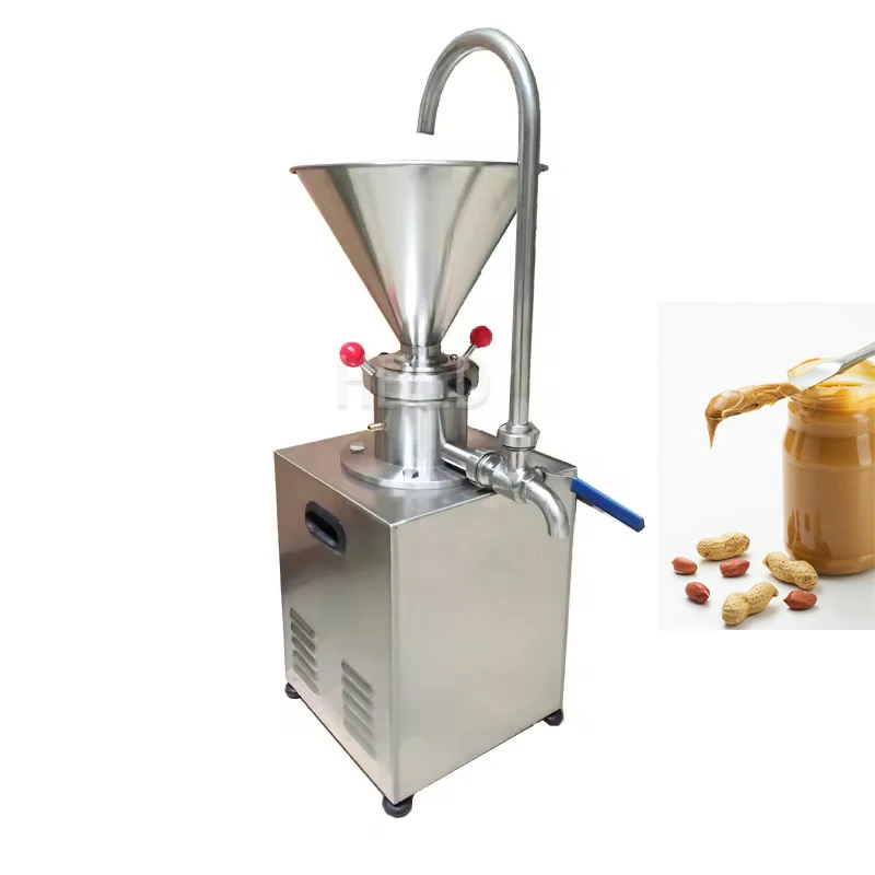 Vertical High-Quality Peanut Butter Grinder, Vertical Stainless Steel Peanut Butter Forming Machine