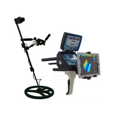 

QUEST GER Detect Titan 1000 Metal Detector 3D 5 Multi Systems Deep Geolocator for Gold N4