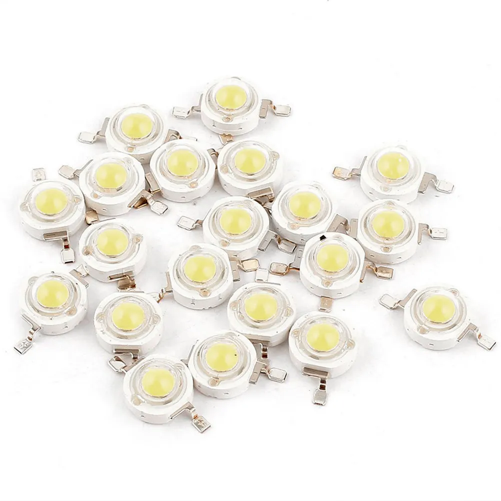 50 Pcs LED Light Bead Appliance Bulb Lightbulbs Bright White Beads High Lamp