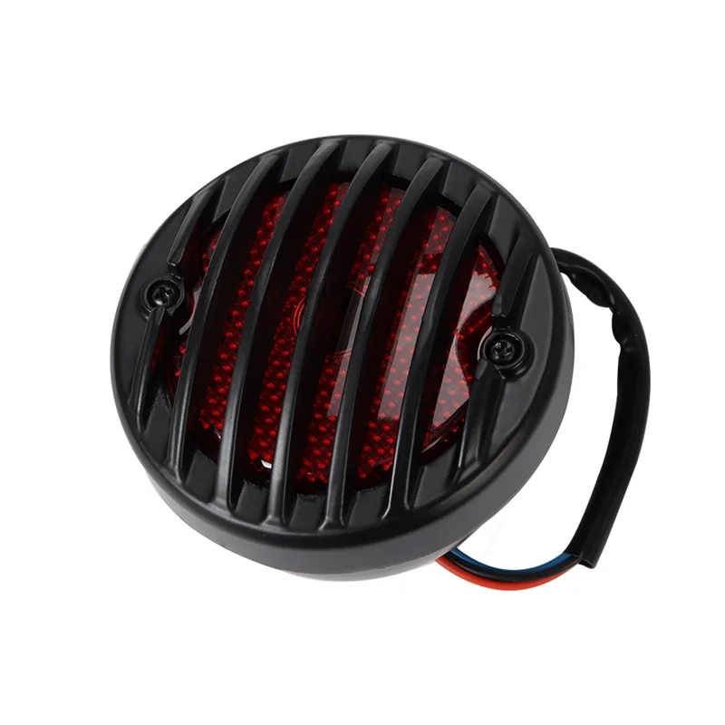 License Plate Holder Rear Tail Light Brake Signal Lamp Mount For Bobber Cafe Racer Cruiser Honda Shadow